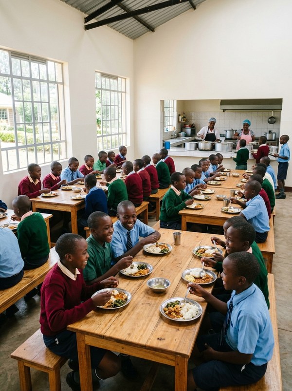 Dining Hall & Kitchen